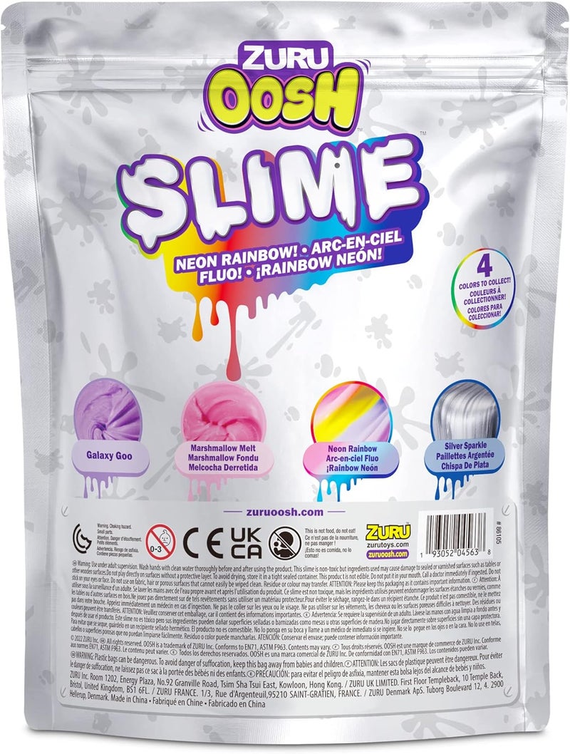 ZURU Oosh Standard Slime Foil Bag Series 1 – Stretchy Slime Toy - Image 3
